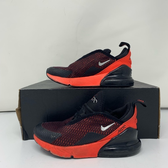 Nike Air Max 270 PS Black Bright Crimson - Picture 3 of 7